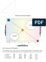 Part 1: Areas On The H-R Diagram