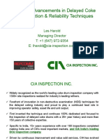 The Latest Advancements in Delayed Coke Drums Inspection Reliability Techniques Harold CIA Mumbai 2016 PDF