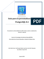 Guía para La Personalización de PostgreSQL 8.4