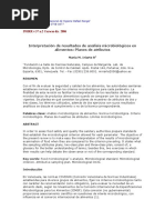 Interpretación de Resultados de Análisis Microbiológicos de Alimentos-Planes de Atributos