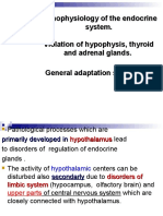 Pathophysiology of The Endocrine System. Violation of Hypophysis, Thyroid and Adrenal Glands. General Adaptation Syndrome