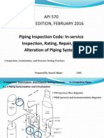 Fourth Edition, February 2016: Piping Inspection Code: In-Service Inspection, Rating, Repair, and