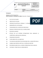 Cda F24 Acta de Revision Por La Direccion