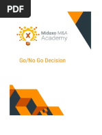 Midaxo Go - No-Go Decision Template