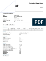 Model: TPA9423YBS: Technical Data Sheet