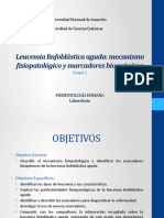 Fisiopatología de La Leucemia Linfoblástica Aguda