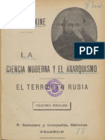 LA CIENCIA MODERNA Y EL ANARQUISMO - Piotr-Kropotkin