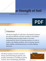 Shear Strength of Soil