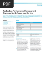 Application Performance Management Advanced For Saas Flyer PDF