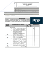 BIOQUÍMICA Rúbricas