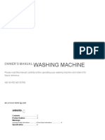 Washing Machine: Owner'S Manual