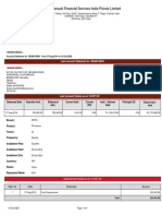 Nissan Renault Financial Services India Private Limited: Loan Account Statement For DBAN136091