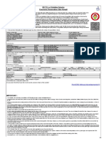 Irctcs E-Ticketing Service Electronic Reservation Slip (Agent)