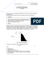 Flow Over A Dam Spillway