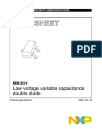 Data Sheet: Low-Voltage Variable Capacitance Double Diode