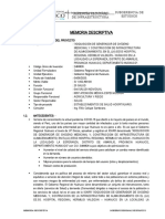 MEMORIA DESCRIPTIVA GENERAL FX