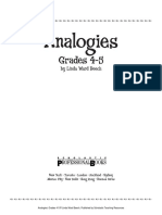 Analogies PDF