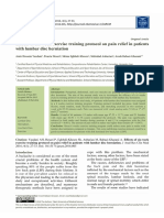 Effects of Six-Week Exercise Training Protocol On Pain Relief in Patients With Lumbar Disc Herniation