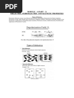 CALICUT UNIVERSITY M.SC PHYSICS NOTES - SEMESTER 3 - DIELECTRICS - JOYAL (STC)