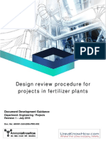 Design Review Procedure For Projects in Fertilizer Plants