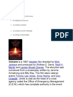 Volcano Is A 1997: Disaster Film Mick Jackson Neal H. Moritz Lauren Shuler Donner