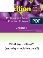 Proteins and Amino Acids: Function Follows Form