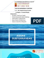 Aguas Subterraneas GEOLOGIA