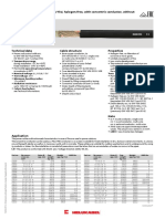 N2Xch: Power Cable, 0,6/1kV, Halogen-Free, With Concentric Conductor, Without Functionality