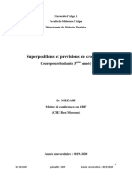 5 - Superpositions Et Prévisions de Croissance