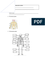 Evaluación Unit 2: Healthy Living NOMBRE - FECHA