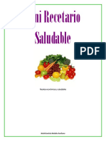 Mini Recetario Saludable