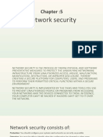 Chapter - 5 Network Security