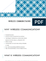 Wireless Communictaions