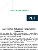 Argumento Deductivo Inductivo