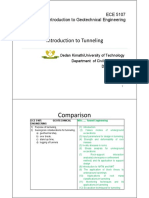 Introduction To Tunnelling - 3