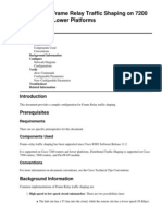 Configuring Frame Relay Traffic Shaping On 7200 Routers and Lower Platforms