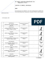 The Village Council Elections Regulations 2012 (Regulation 18 (2) )