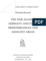 The War Against Germany and Italy Mediterranean and Adjacent Areas