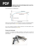 Proceso de Fabricación Por Deformación Plastica