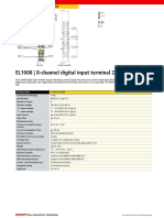 EL1008 - 8-Channel Digital Input Terminal 24 V DC, 3 Ms