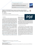 NRIAG Journal of Astronomy and Geophysics: O.J. Akintorinwa, S.T. Oluwole