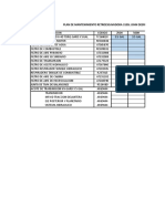 Plan de Mantenimiento Retroexcavadora 310SL John Deere