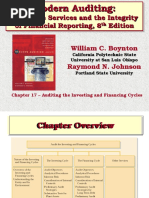 Assurance Services and The Integrity of Financial Reporting, 8 Edition William C. Boynton Raymond N. Johnson