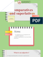 Comparatives and Superlatives: 12 Graders