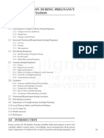 IGNOU Block 2 Unit 2 Nutrition During Pregnancy & Lactation