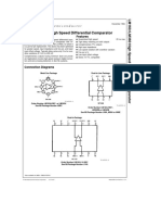 LM160/LM360 High Speed Differential Comparator: General Description Features