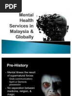 Development of Mental Health Services in Malaysia