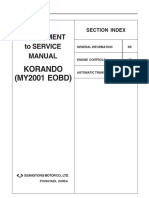 Korando SM Supplement