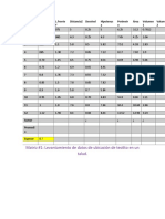 Matriz de Datos de Ubicacion Del Equipo de Topografia