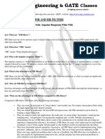 Fir-Iir Filters Viva-Questions PDF